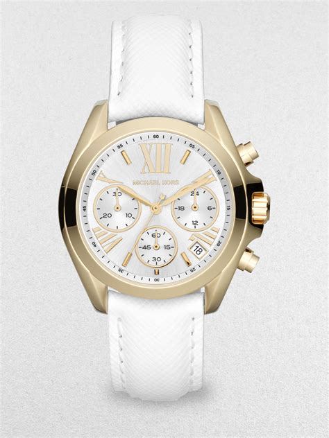 michael kirs watch|michael kors leather watch.